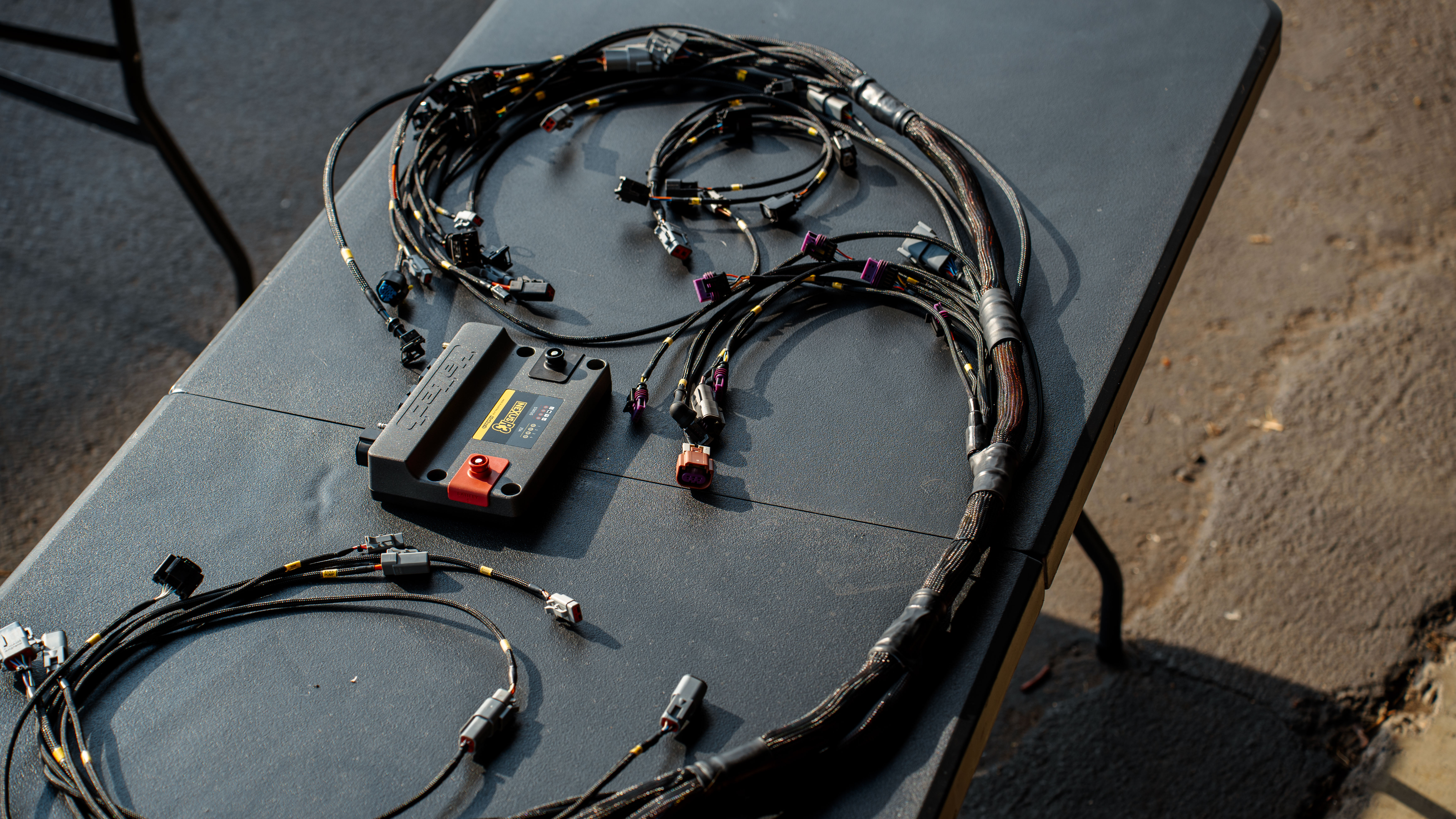 Harness routing